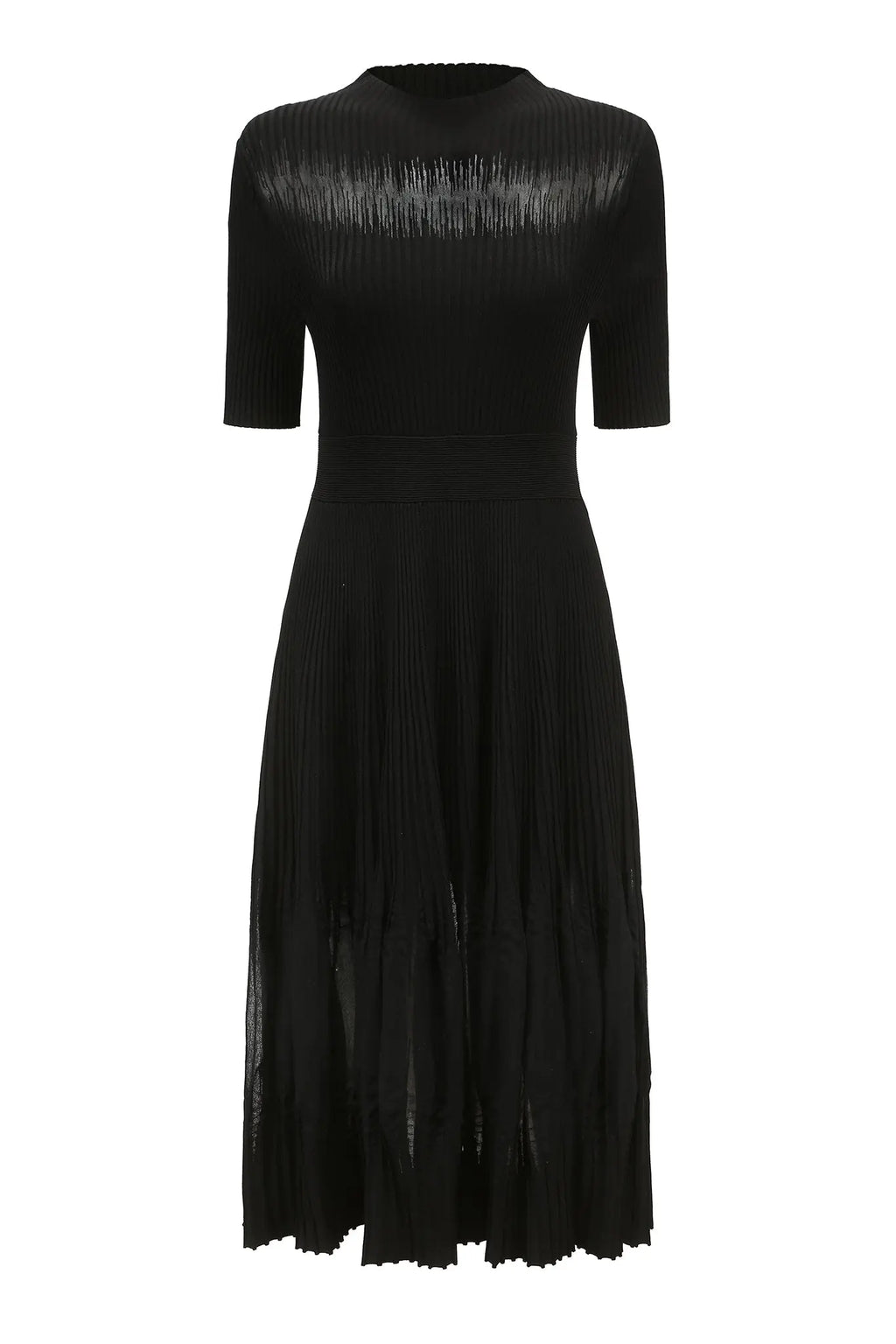 Short Sleeve Midi Dress
